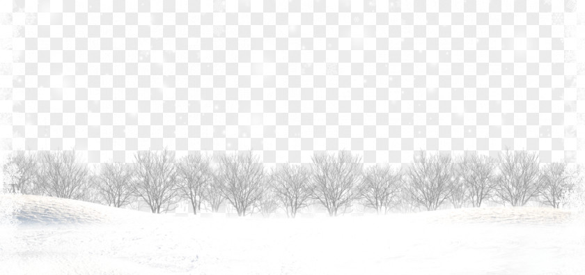 Snowflake Border Black And White Brand Pattern PNG
