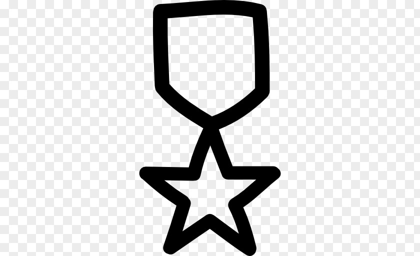 Star Five-pointed Badge PNG