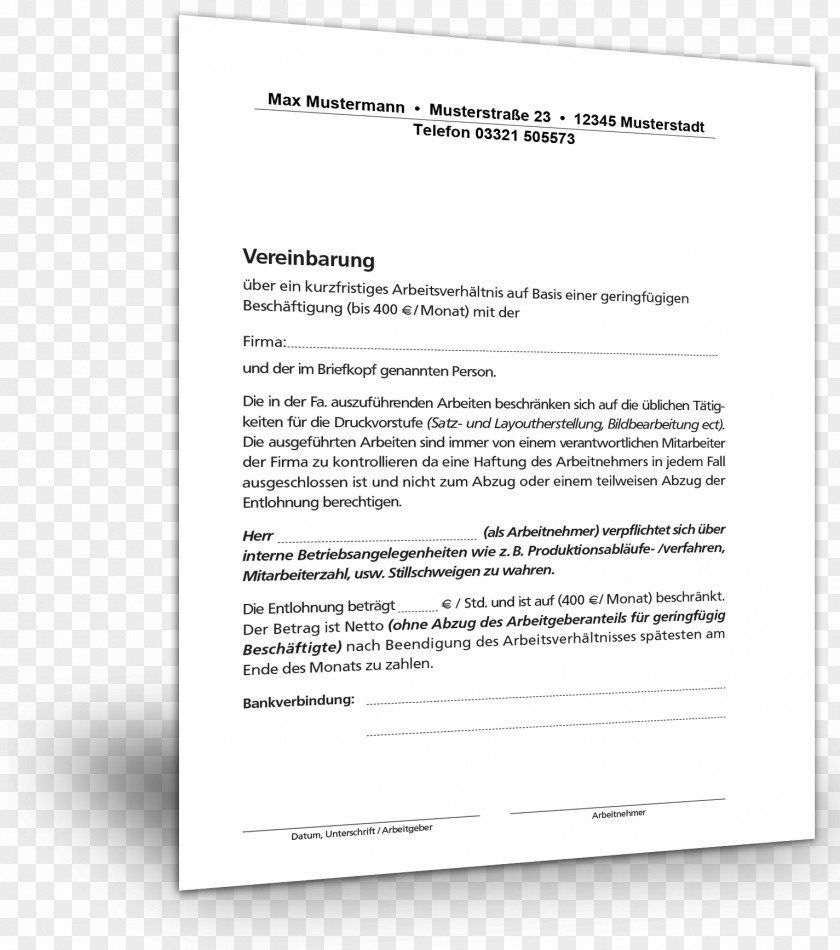 Ziemlich Contract Workplace Template Labor Document PNG