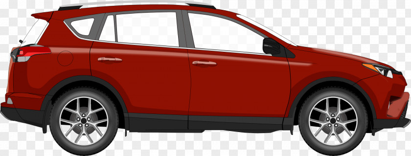 Car Sport Utility Vehicle Clip Art Openclipart Toyota RAV4 PNG