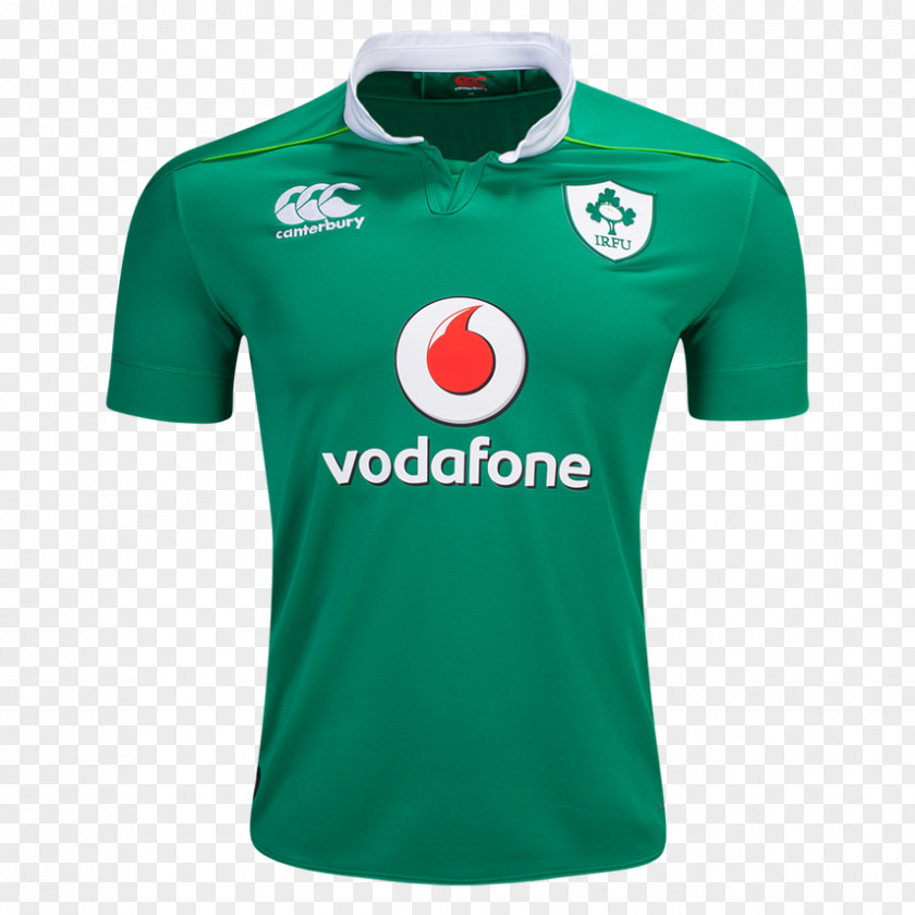 T-shirt Irish Rugby Women's World Cup Shirt Jersey PNG