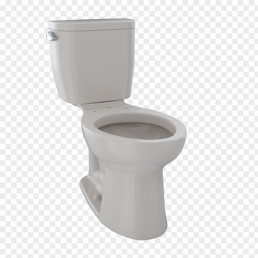 Toilet Toto Entrada 1.28 Gpf Elongated Two-Piece Finish Ltd. Flush Bathroom PNG
