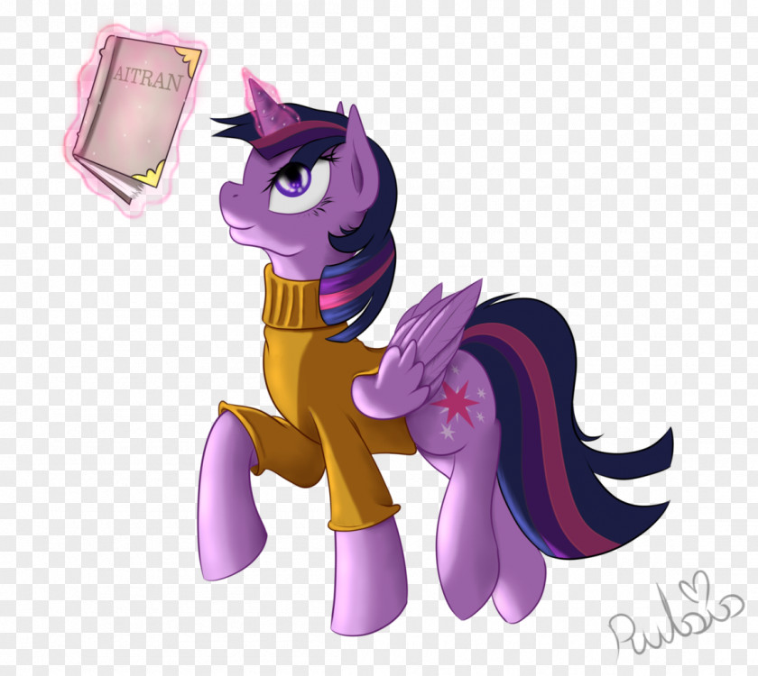 Twilight Horse Pony Vertebrate Figurine Purple PNG