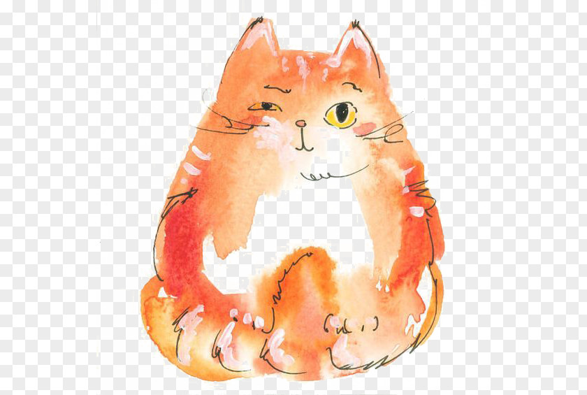 Cat Kitten Whiskers Paper Illustration PNG