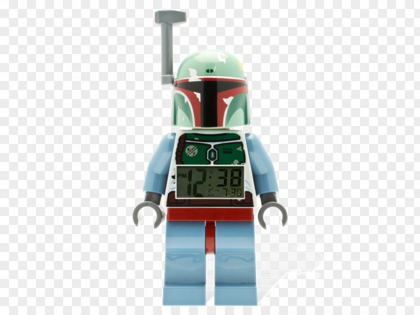 Clock Lego Star Wars Boba Fett PNG