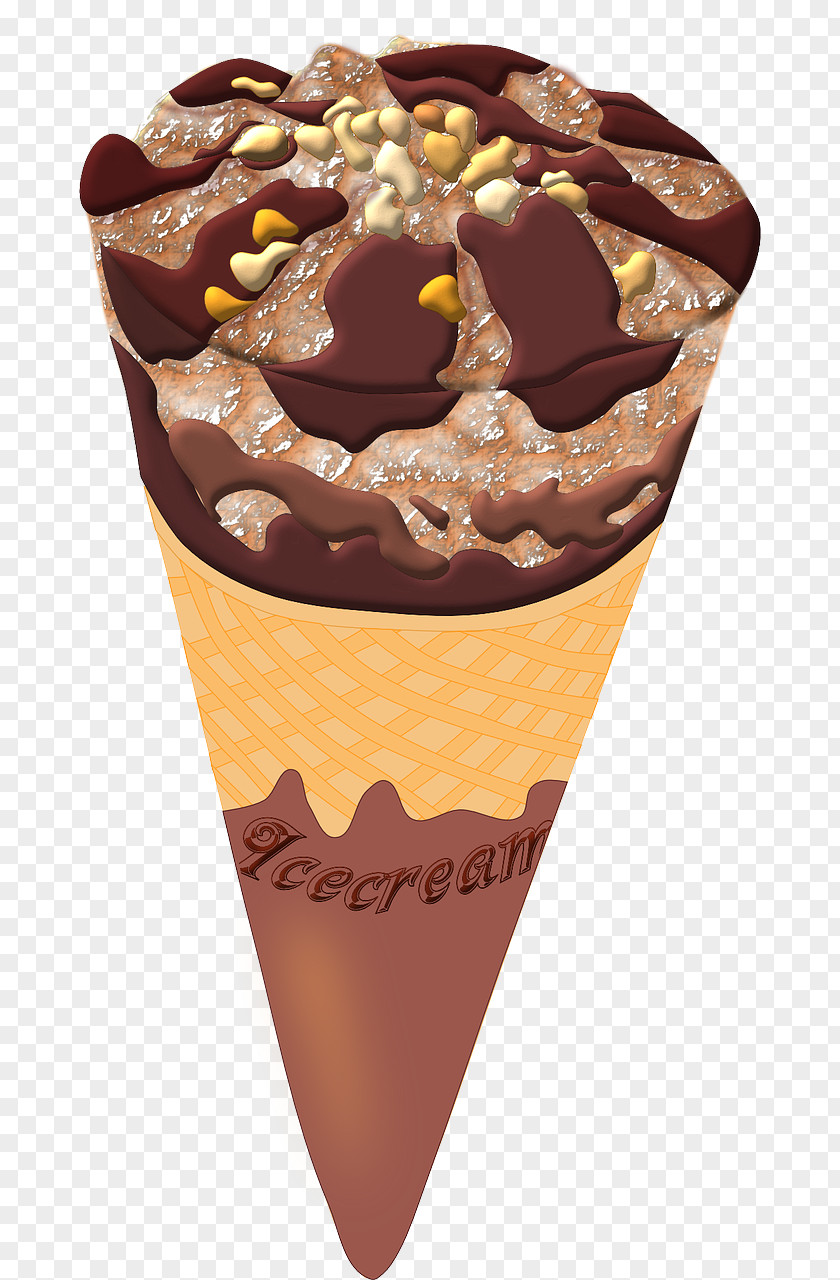 Ice Cream Cones Sundae Parlor PNG