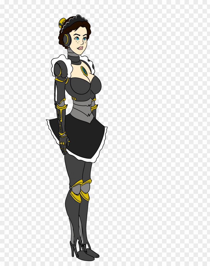 Maid Clothing Costume Design Cartoon PNG