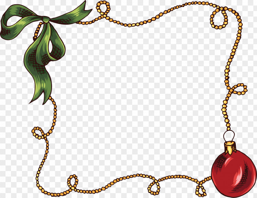Maroon Frame Christmas Wire-frame Model PNG