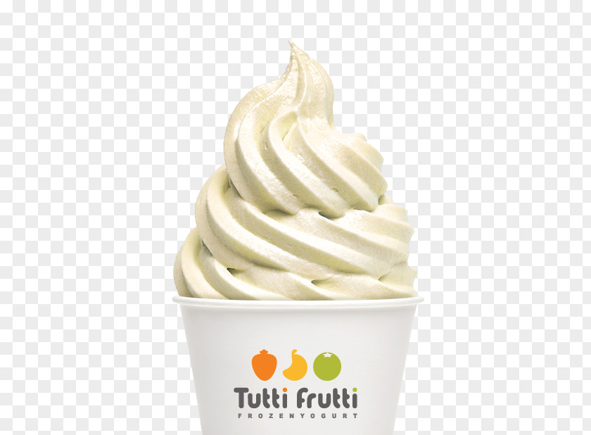 Tutti Frutti Frozen Yogurt Ice Cream Yoghurt Custard PNG