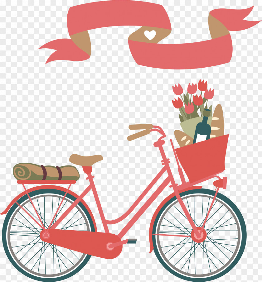 Vector Hand-painted Bike Tabrik Nowruz New Year Holiday Greetings PNG