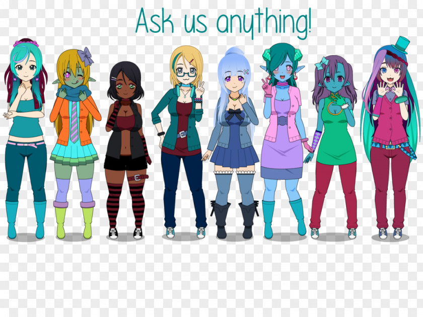 Ask Anything Doll Human Behavior Cartoon Character PNG