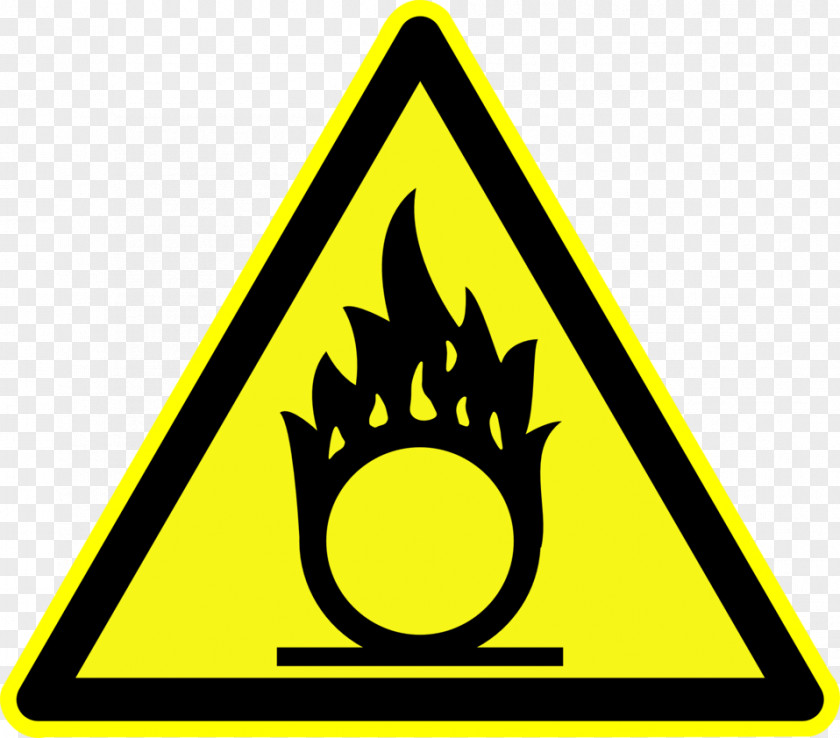 Fire Combustibility And Flammability Hazard Symbol Warning Sign Clip Art PNG