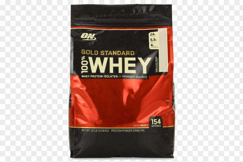 Free Whey Dietary Supplement Optimum Nutrition Gold Standard 100% Protein PNG