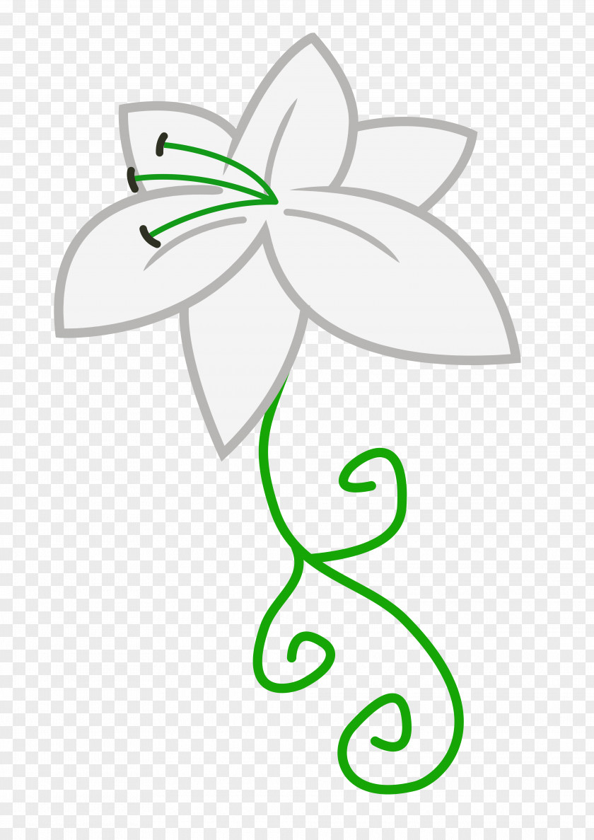 Leaf Petal White Line Art Clip PNG