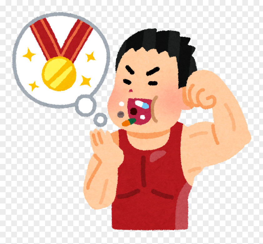 Medal. Doping In Sport Ramen Dietary Supplement Anabolic Steroid Illustration PNG