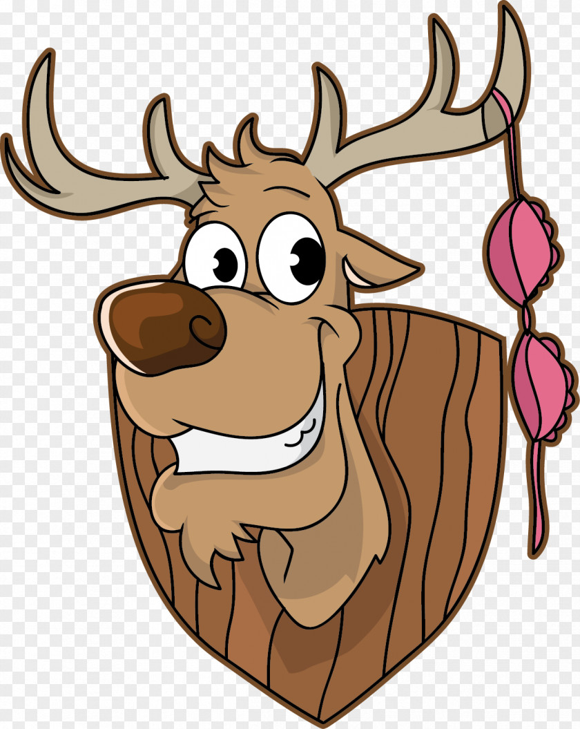Stag Beer Bachelor Party Dress Costume Reindeer PNG
