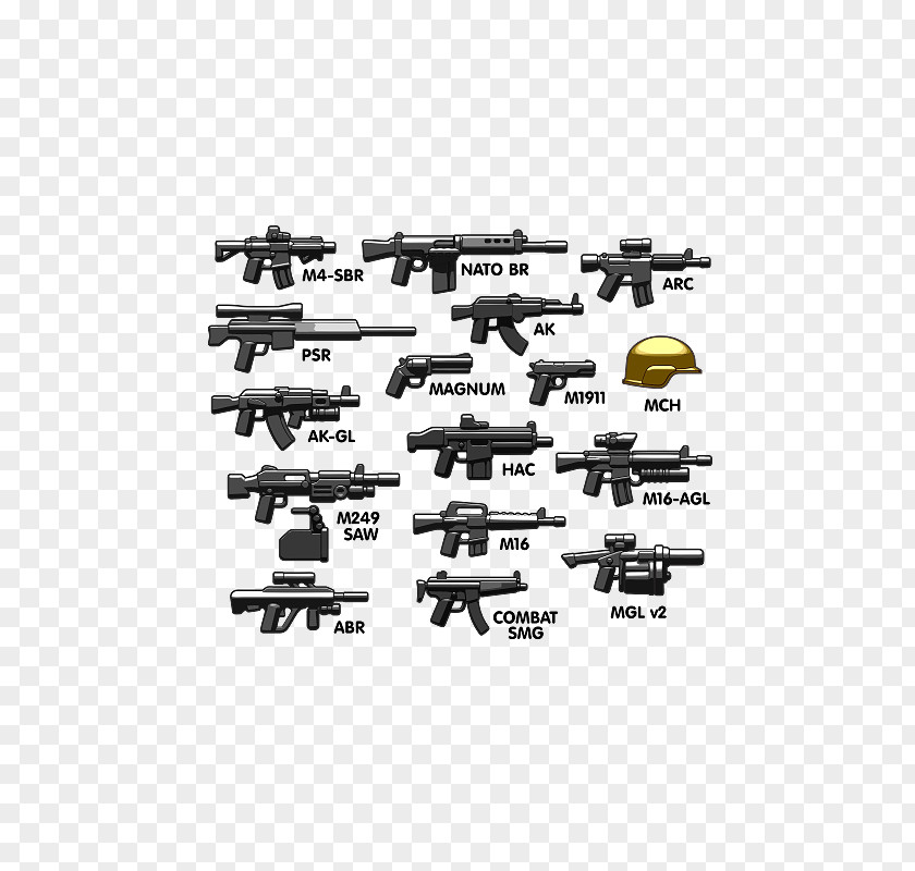 Weapon BrickArms World War II Weapons Lego Minifigure Toy PNG