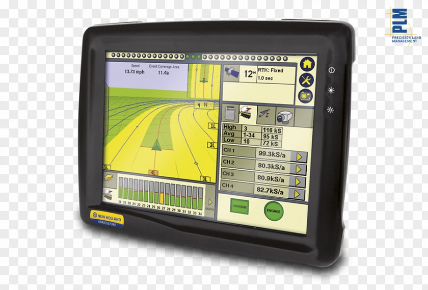 Agricultural Land New Holland Agriculture GPS Navigation Systems Machinery GLONASS PNG