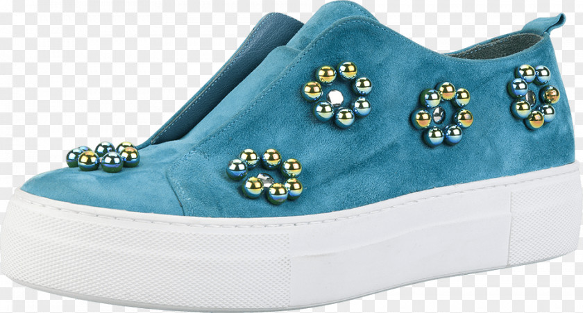 Ambra Sneakers Slip-on Shoe Walking Turquoise PNG