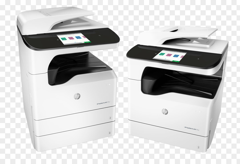 Hewlett-packard Hewlett-Packard Multi-function Printer HP PageWide Pro 777z All-in-One Inkjet Printing PNG