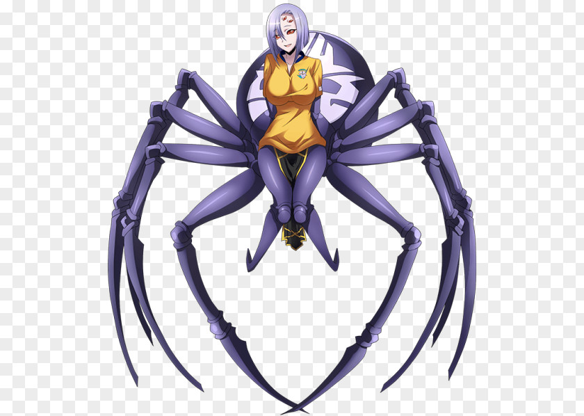 Monster Musume Spider Rachnera Arachnera ラクネラ(CV:中村桜) Female Information PNG