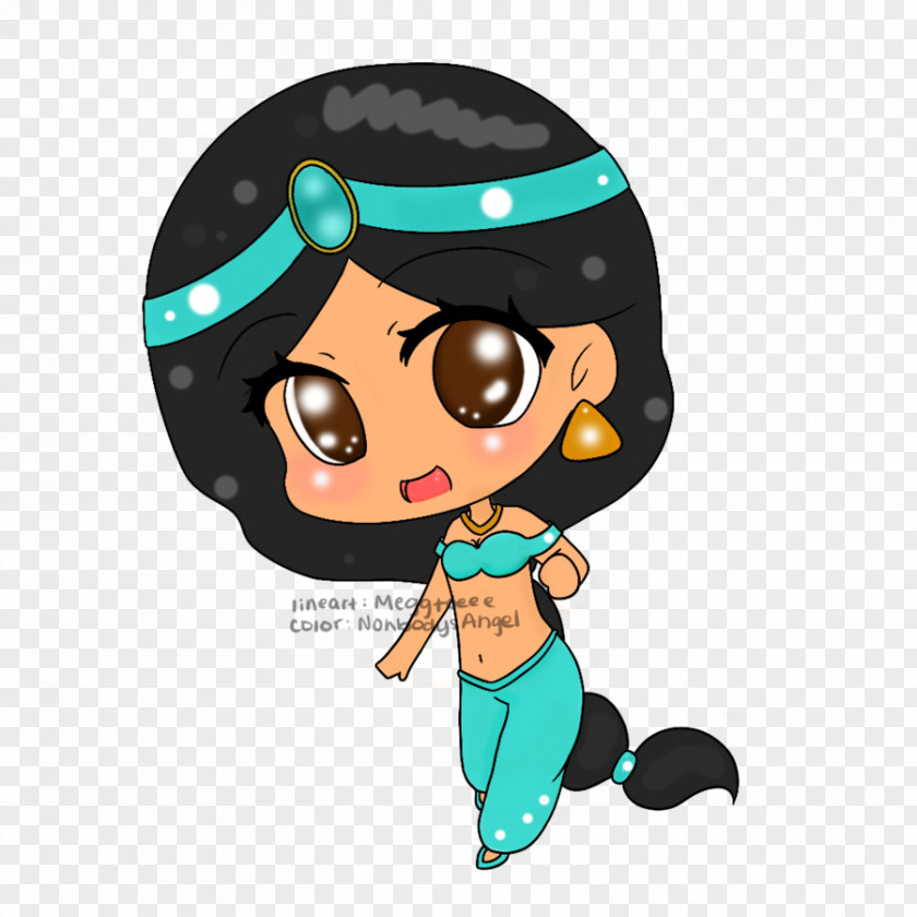 Princess Jasmine 'Kida' Kidagakash Disney Art PNG