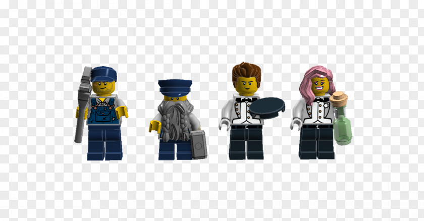 Toy LEGO Block Figurine PNG