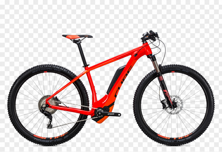 Bicycle Electric Mountain Bike Cube Bikes CUBE Reaction Hybrid SL 500 PNG