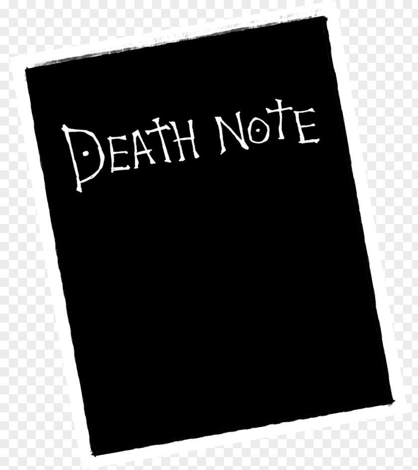 Creame Death Note Rectangle Brand Black M PNG