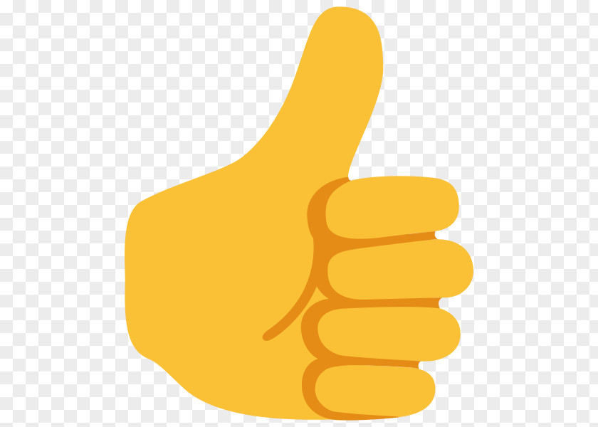 Thumb Up Emoji Signal Noto Fonts Android Nougat PNG