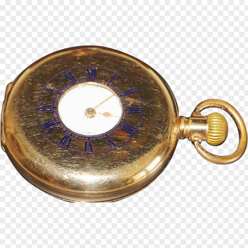 Brass American Waltham 01504 Pocket Watch Company PNG