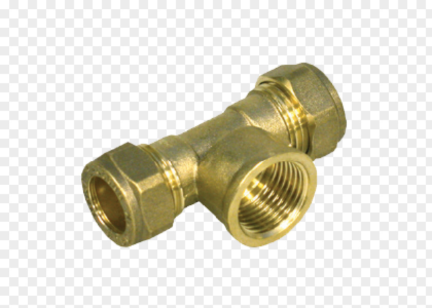 Brass Piping And Plumbing Fitting Compression PNG