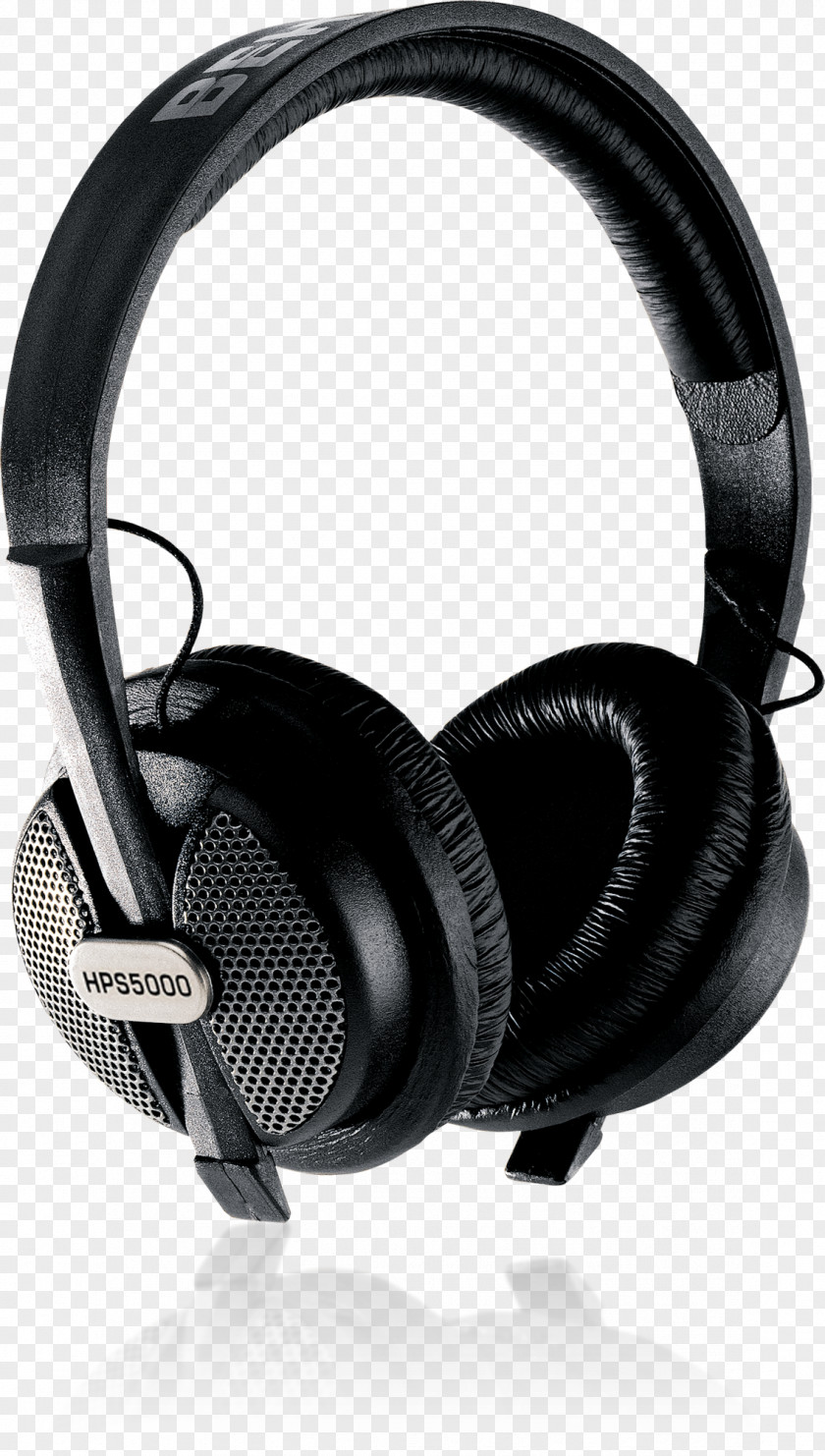 Headphones BEHRINGER HPS3000 Sound Recording And Reproduction Audio PNG