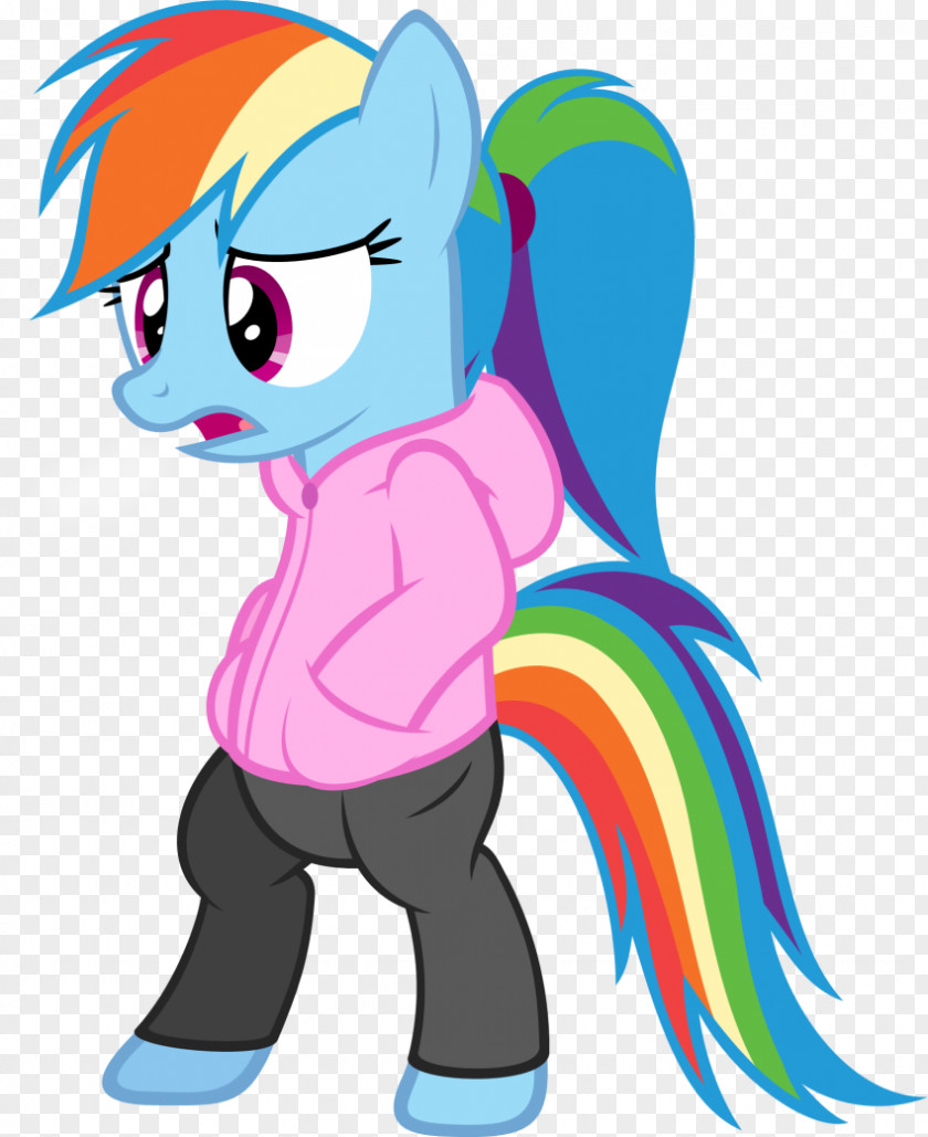 Pegasus Hair Pony Rainbow Dash Art Horse PNG