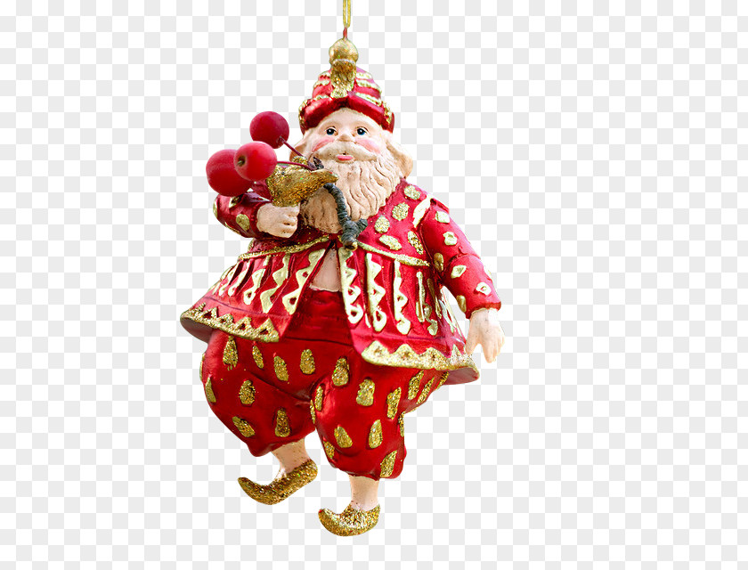 Santa Claus Christmas Ornament PNG