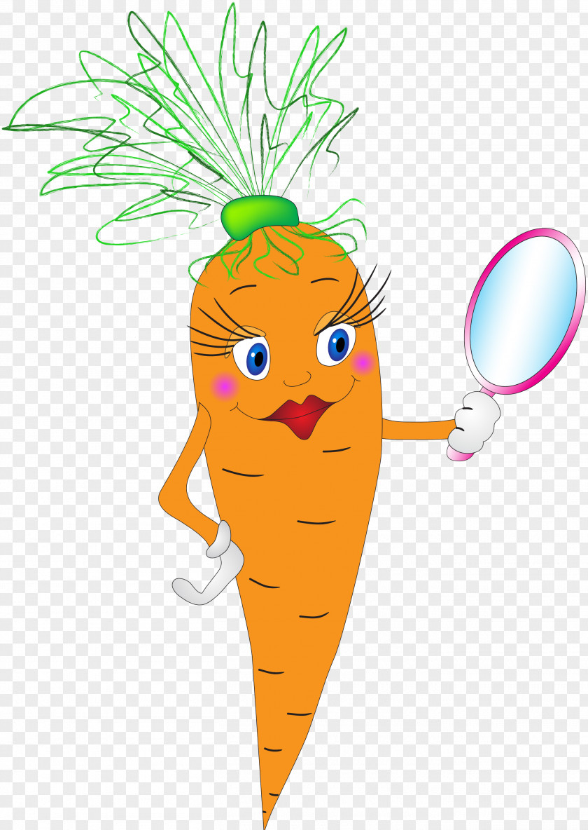 Beauty Carrot PNG