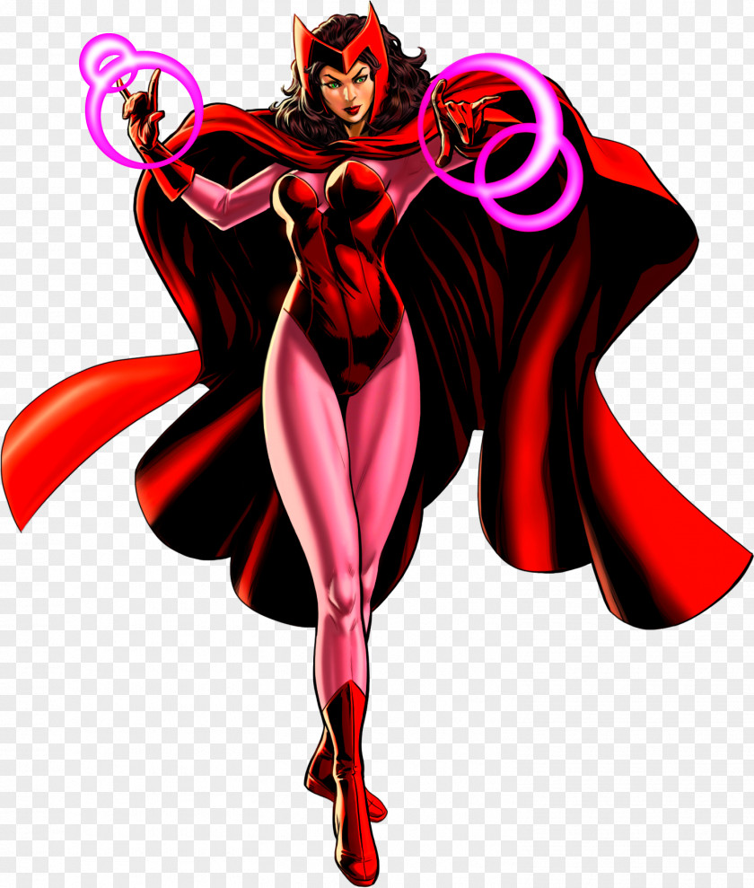 Scarlet Witch Transparent Background Marvel: Avengers Alliance Wanda Maximoff Marvel Heroes 2016 Carol Danvers Black Widow PNG