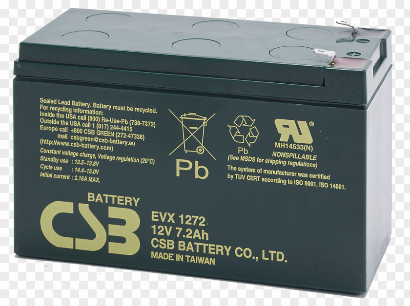 Scooter Electric Vehicle Battery VRLA Lead–acid PNG