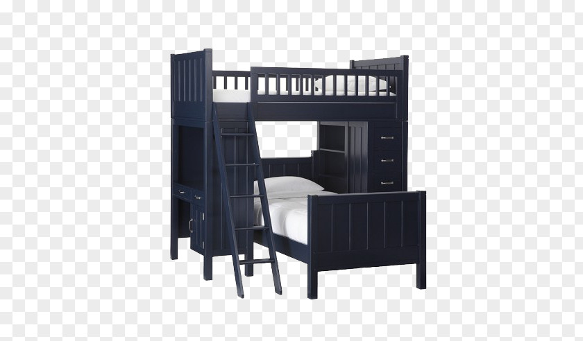 Bed Frame Bunk Bedroom Desk PNG