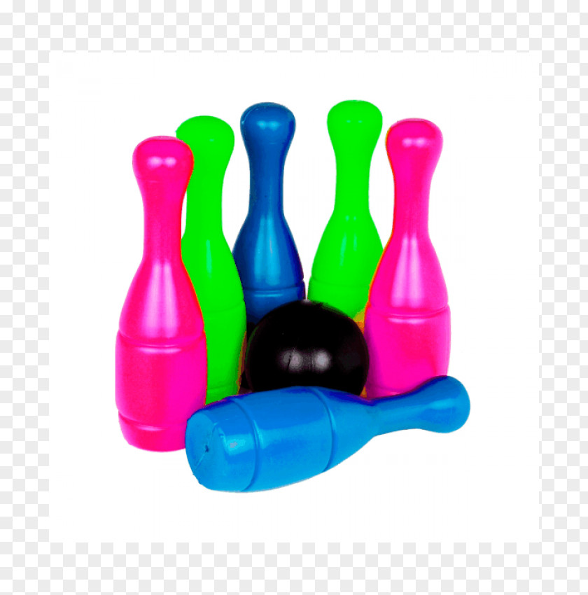 Bowling Pin Balls Skittles Plastic PNG