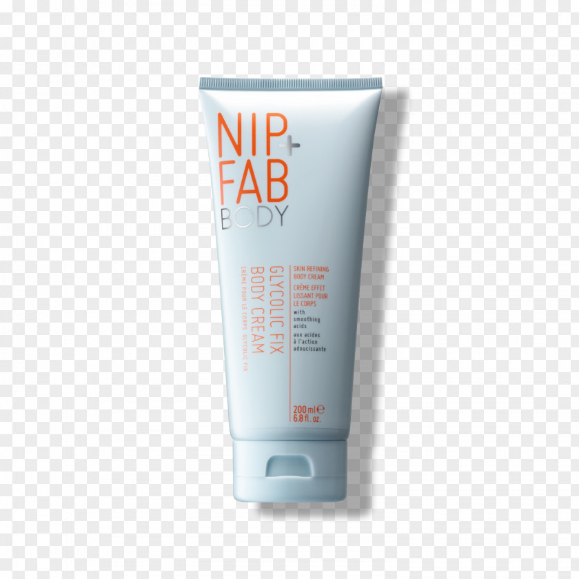 Cream Lotion Nip + Fab Glycolic Fix Body Acid Exfoliation Salicylic PNG