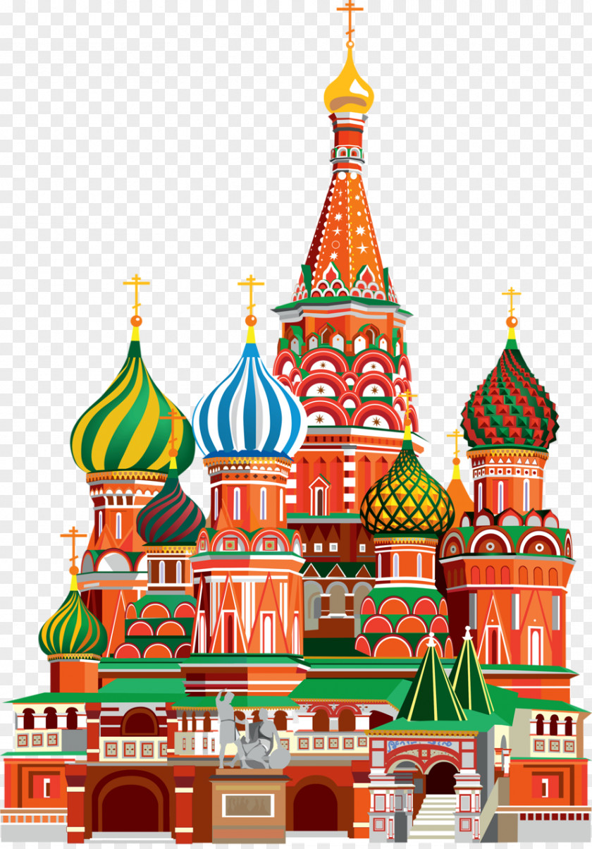 Resumes Red Square Saint Basil's Cathedral Spasskaya Tower Tsar Bell Image PNG