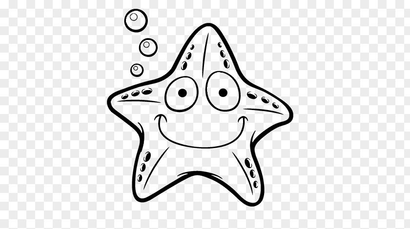 Star Drawing Coloring Pages Book Image Starfish Illustration PNG