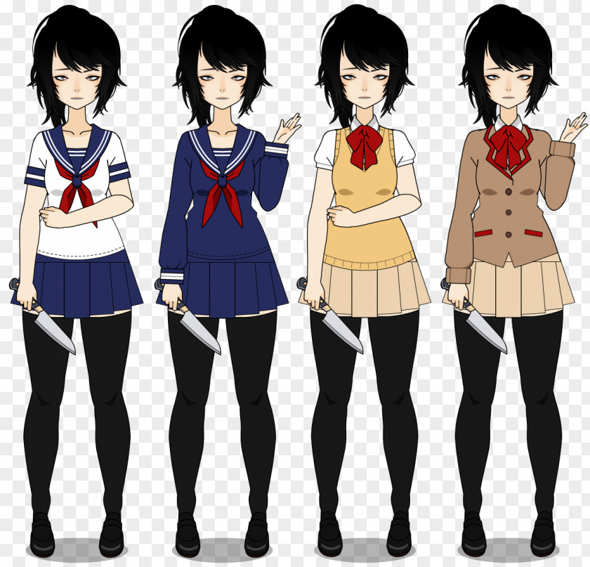 121212 School Uniform Digital Art DeviantArt PNG