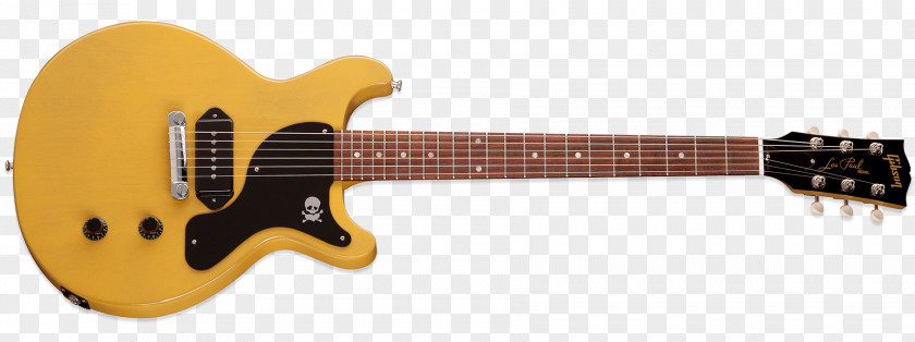 Electric Guitar Gibson Les Paul Junior Doublecut Brands, Inc. PNG