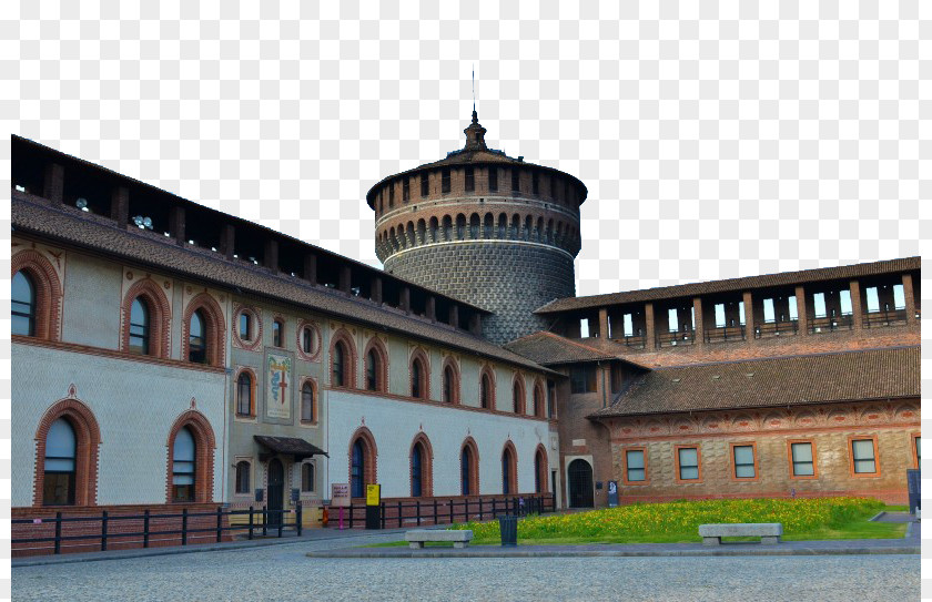 Italy Milan 3 Sforza Castle Porta Sempione Parco Castello PNG