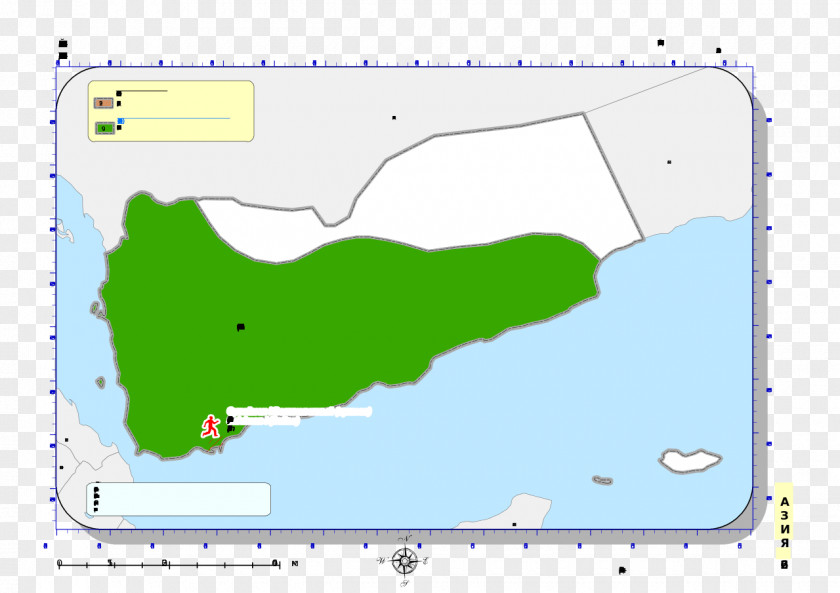 Old Map Mutawakkilite Kingdom Of Yemen Arab Republic Nordjemen Aden Protectorate PNG