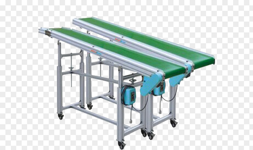 Rubber Belt Conveyor System Plastic Injection Molding Machine PNG