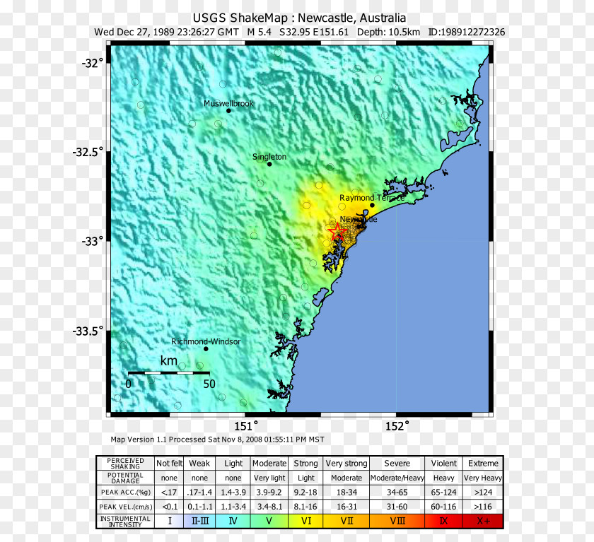 27km ENE Of Nsunga, Tanzania 1989 Loma Prieta EarthquakeMap 2016 Earthquake Newcastle M 5.9 PNG