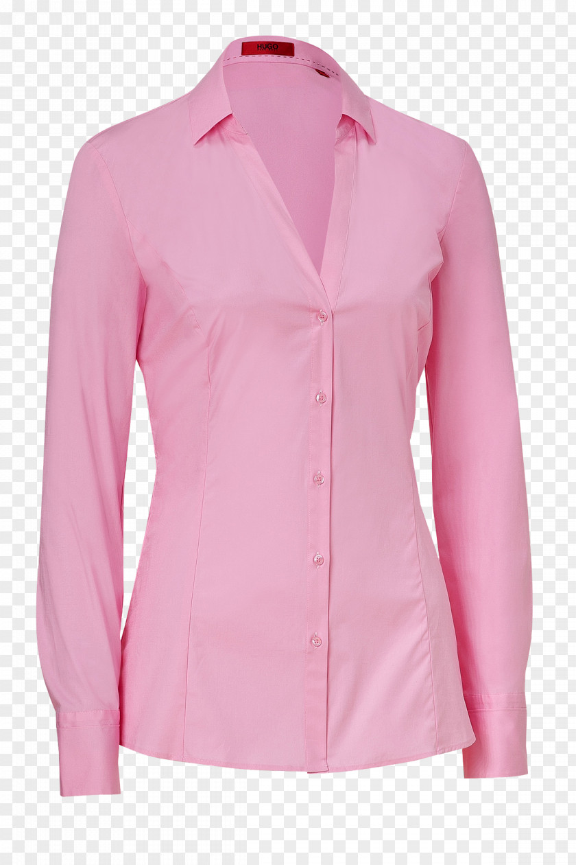 COTTON Blouse Sleeve Pink Shirt Clothing PNG